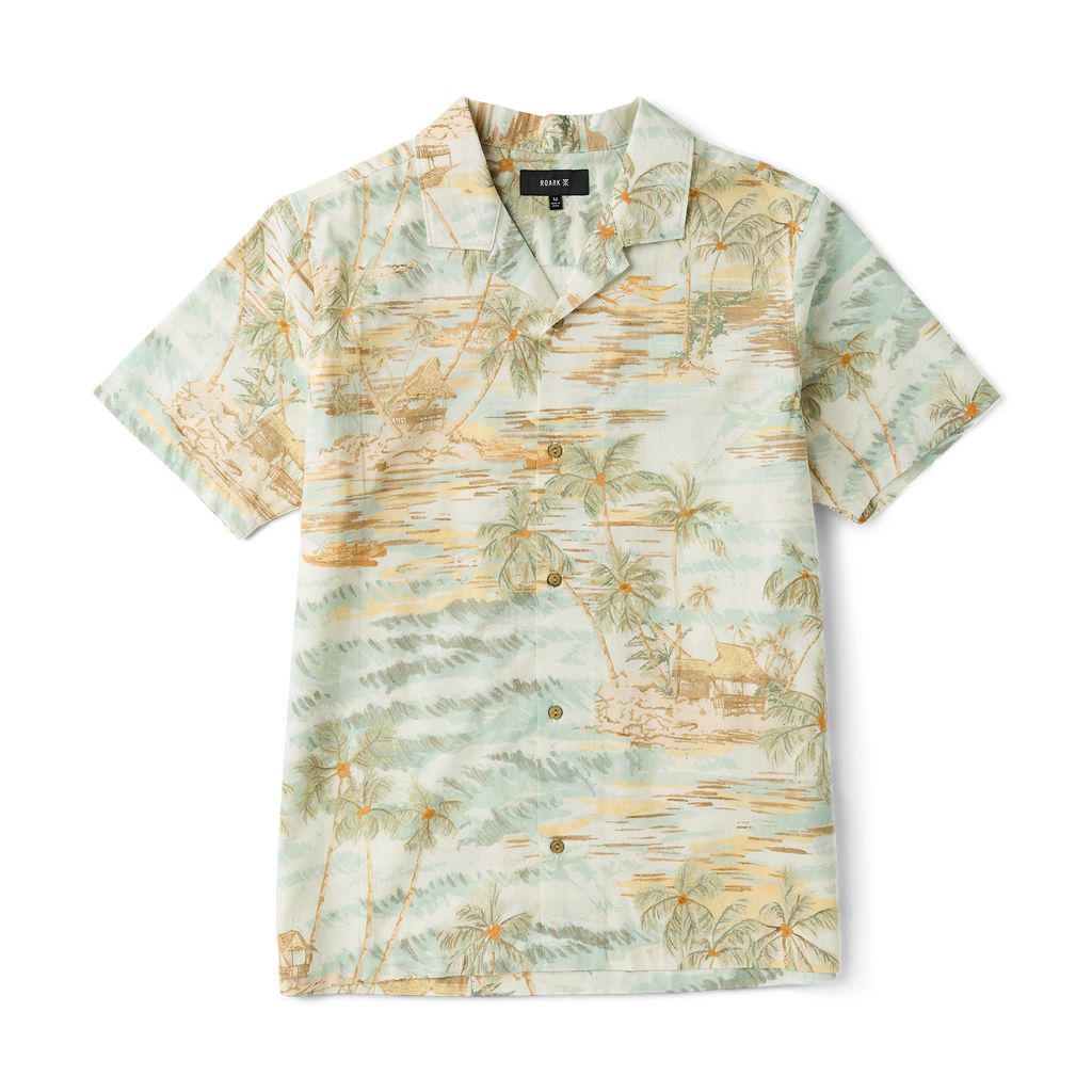 Gonzo Kurzarm Button Up Shirt - Seafoam