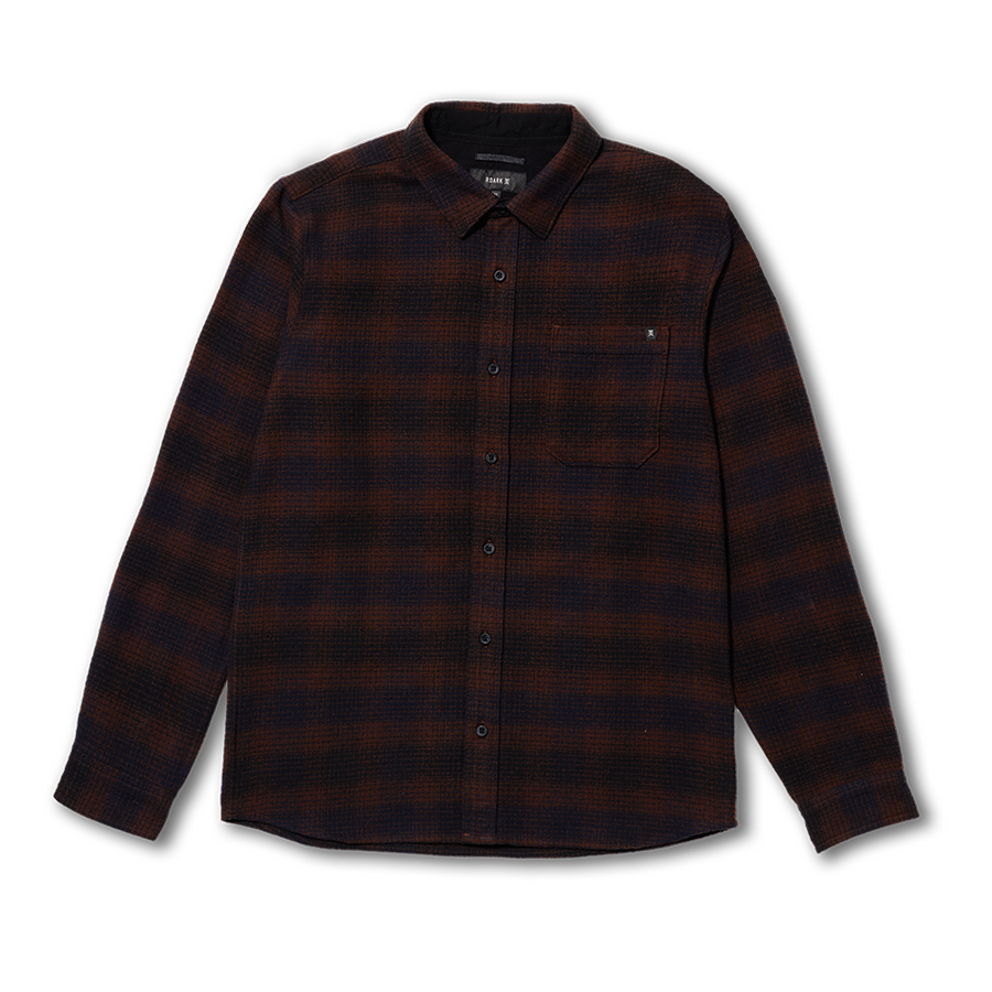 Crossroads Organic Cotton Flannel - Dark Braun