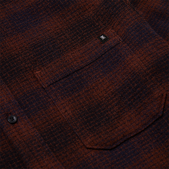 Crossroads Organic Cotton Flannel - Dark Braun