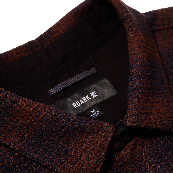 Crossroads Organic Cotton Flannel - Dark Braun