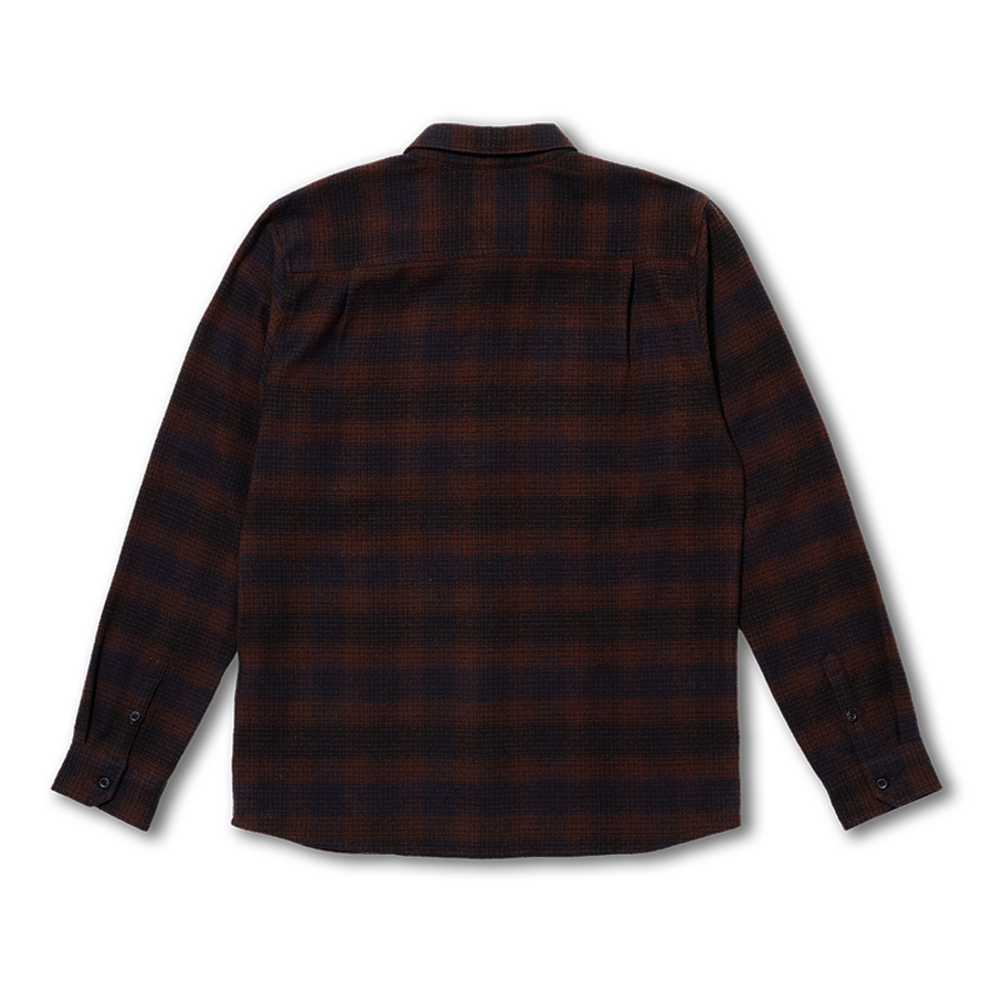 Crossroads Organic Cotton Flannel - Dark Braun