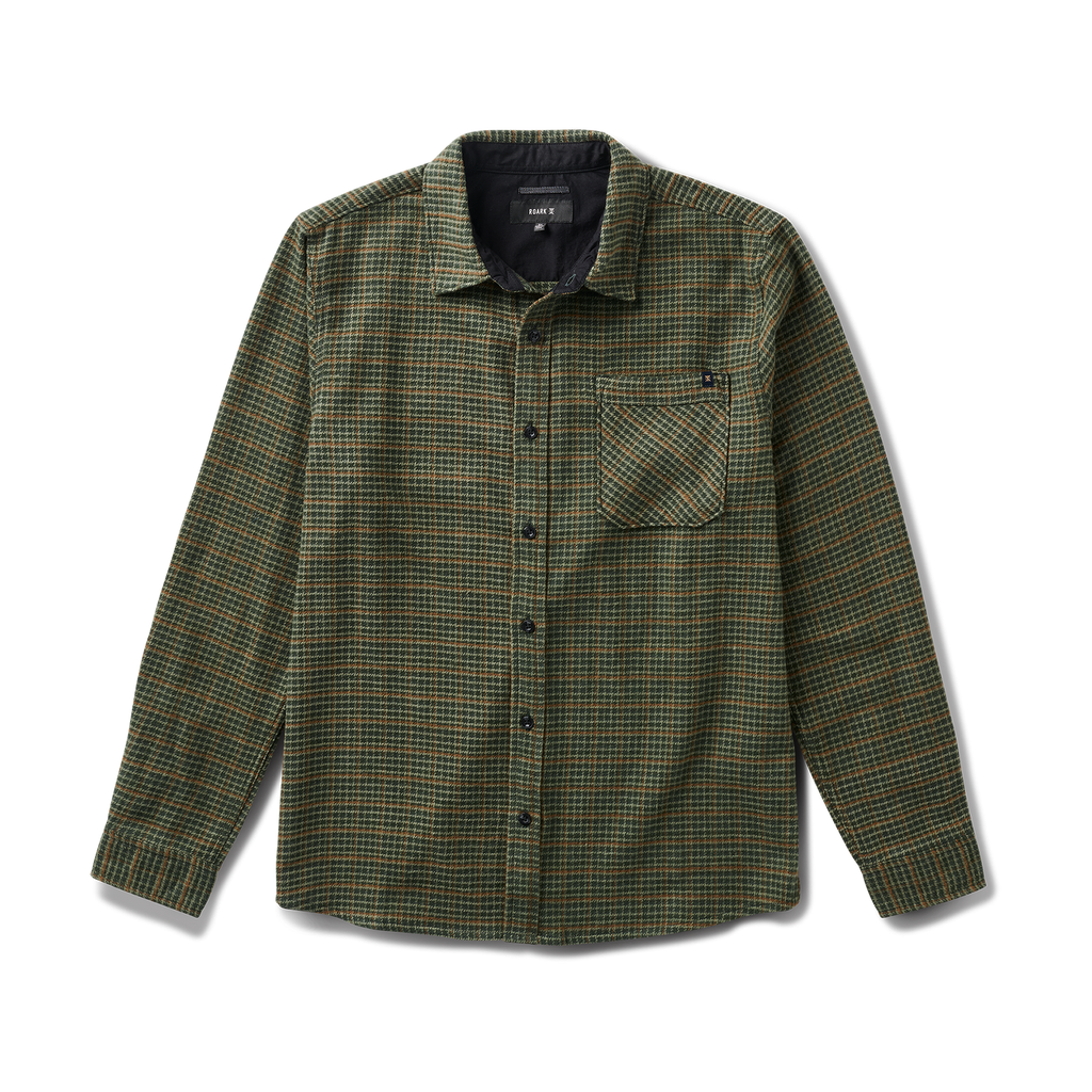 Crossroads Organic Cotton Flannel - Dark Forest