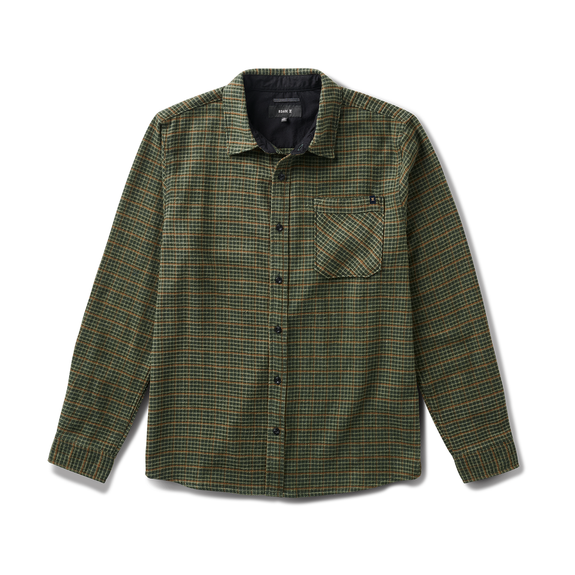 Crossroads Organic Cotton Flannel - Dark Forest