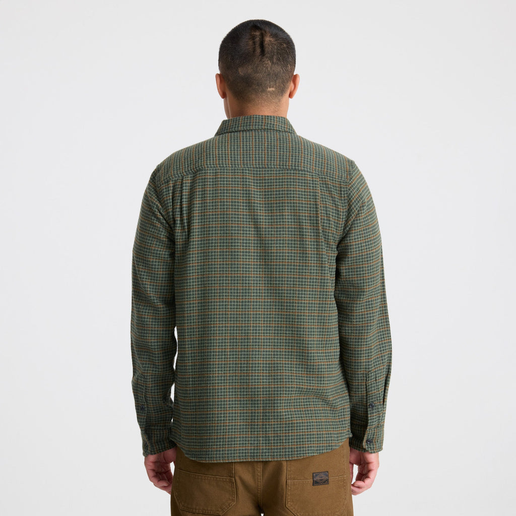Crossroads Organic Cotton Flannel - Dark Forest