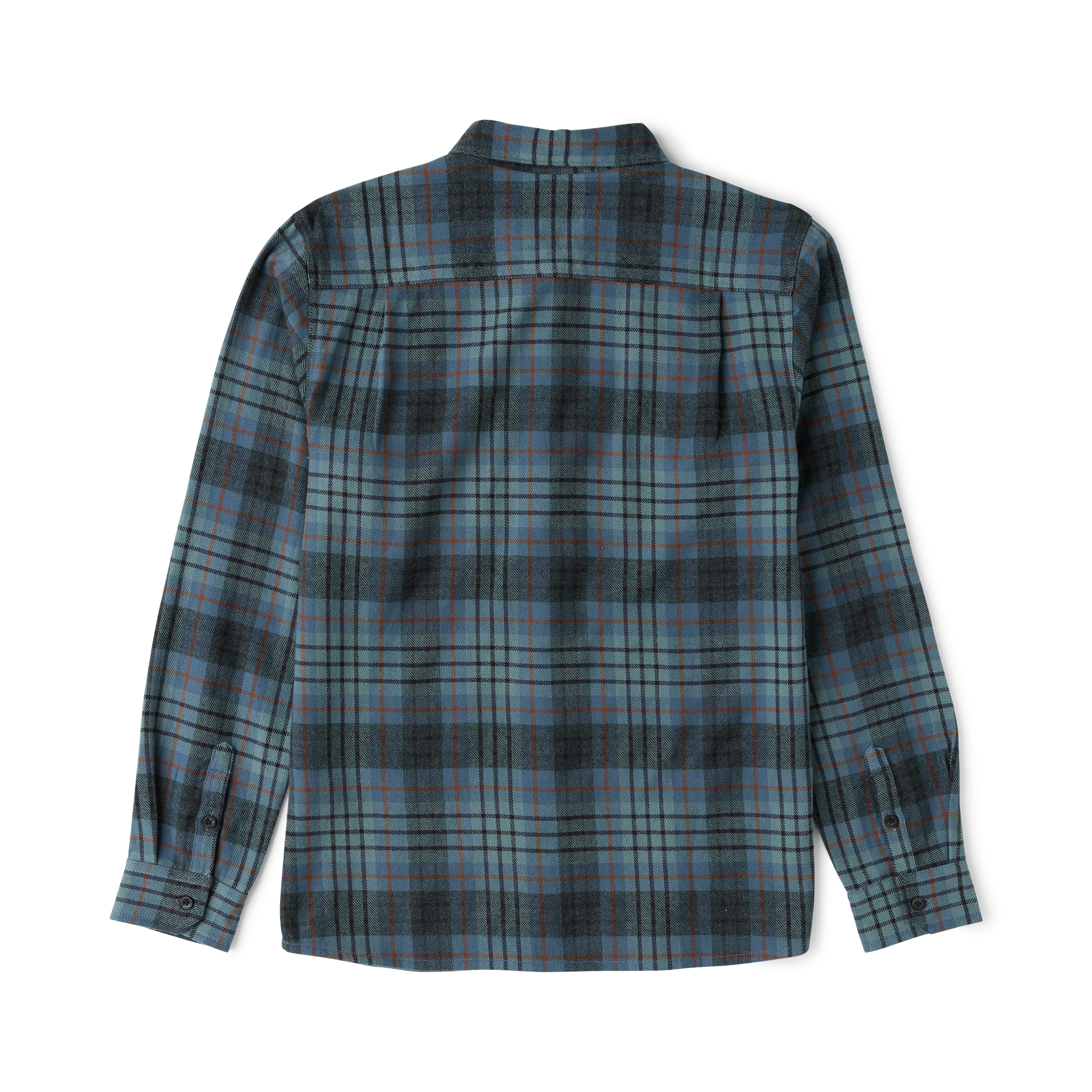 Crossroads Organic Cotton Flannel - Dark Schiefergrau