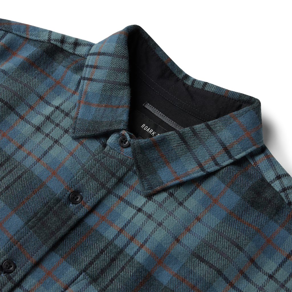 Crossroads Organic Cotton Flannel - Dark Schiefergrau