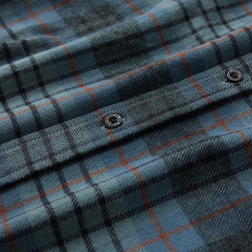 Crossroads Organic Cotton Flannel - Dark Schiefergrau