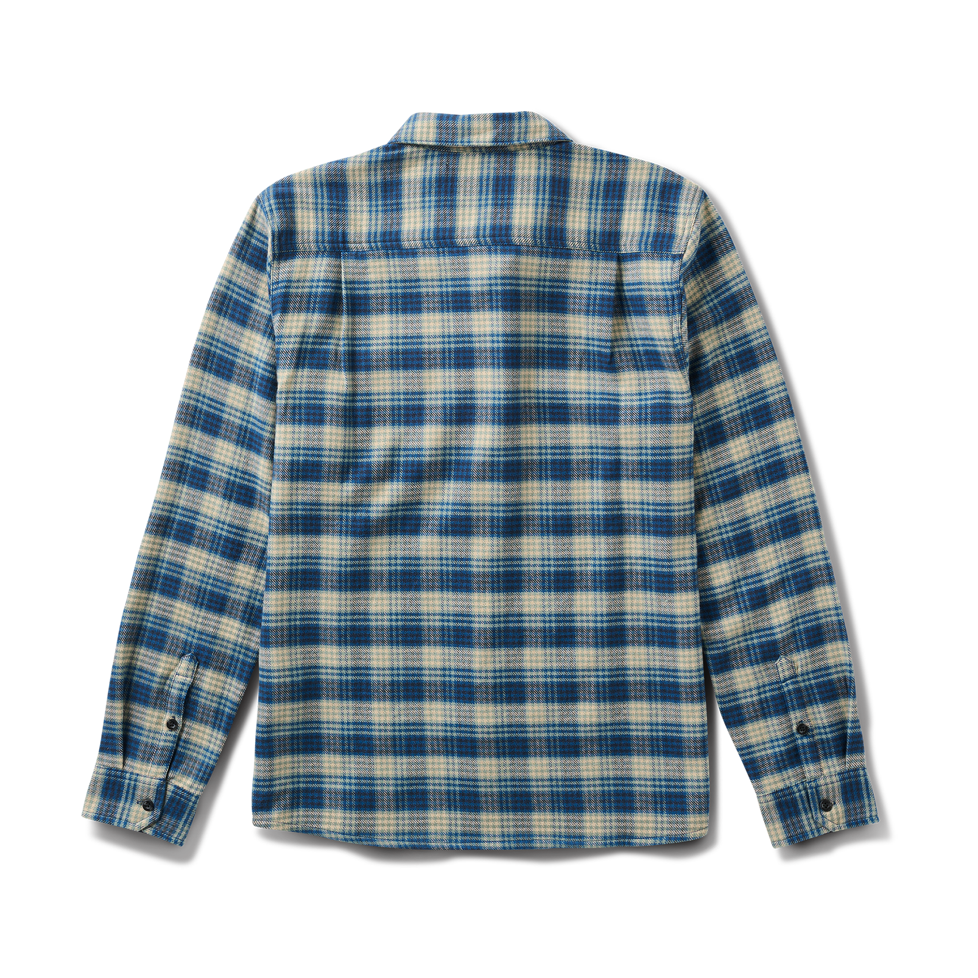 Crossroads Organic Cotton Flannel - Deep Blau