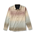 Crossroads Organic Cotton Flannel - Fossil Stripe
