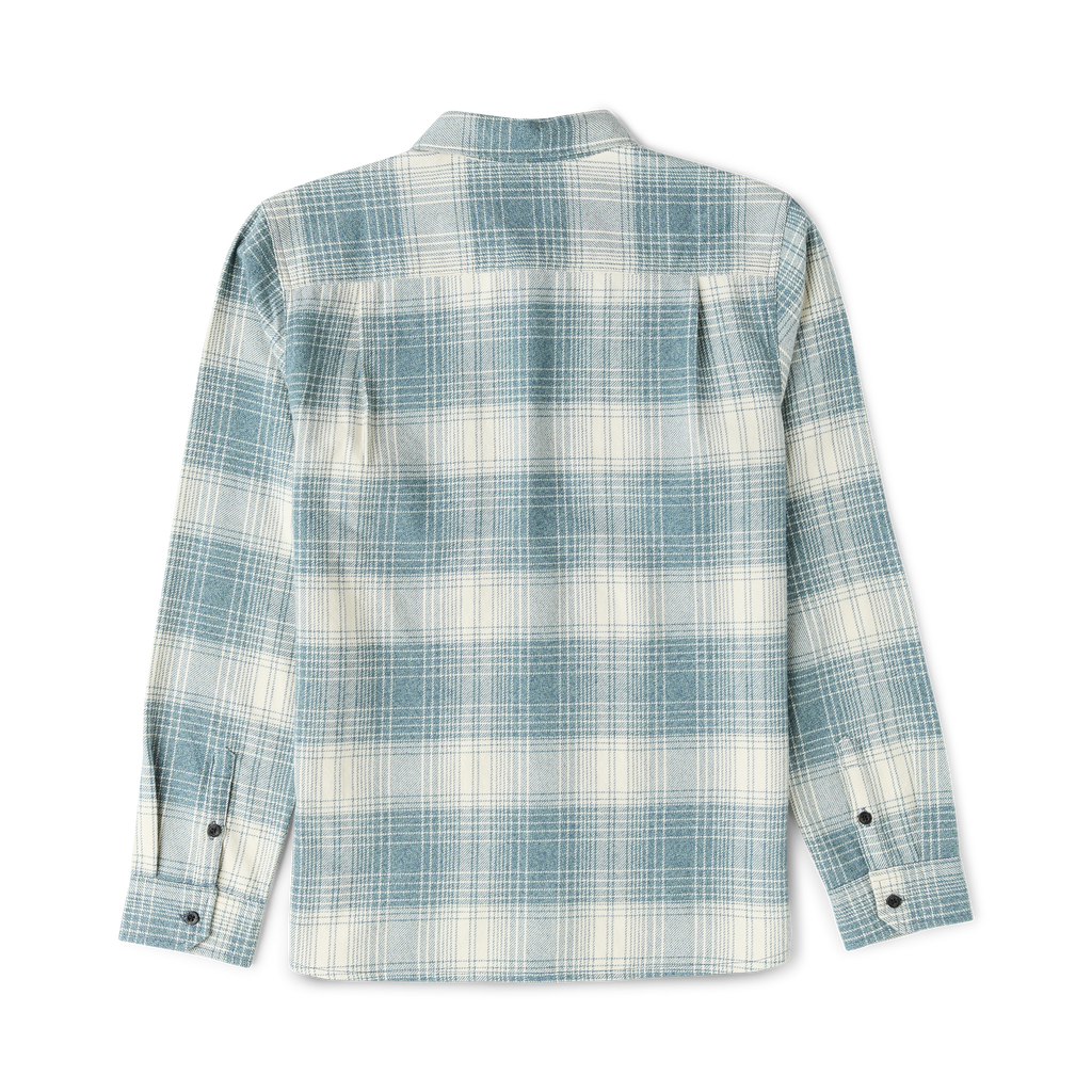 Crossroads Organic Cotton Flannel - Hazy Blau