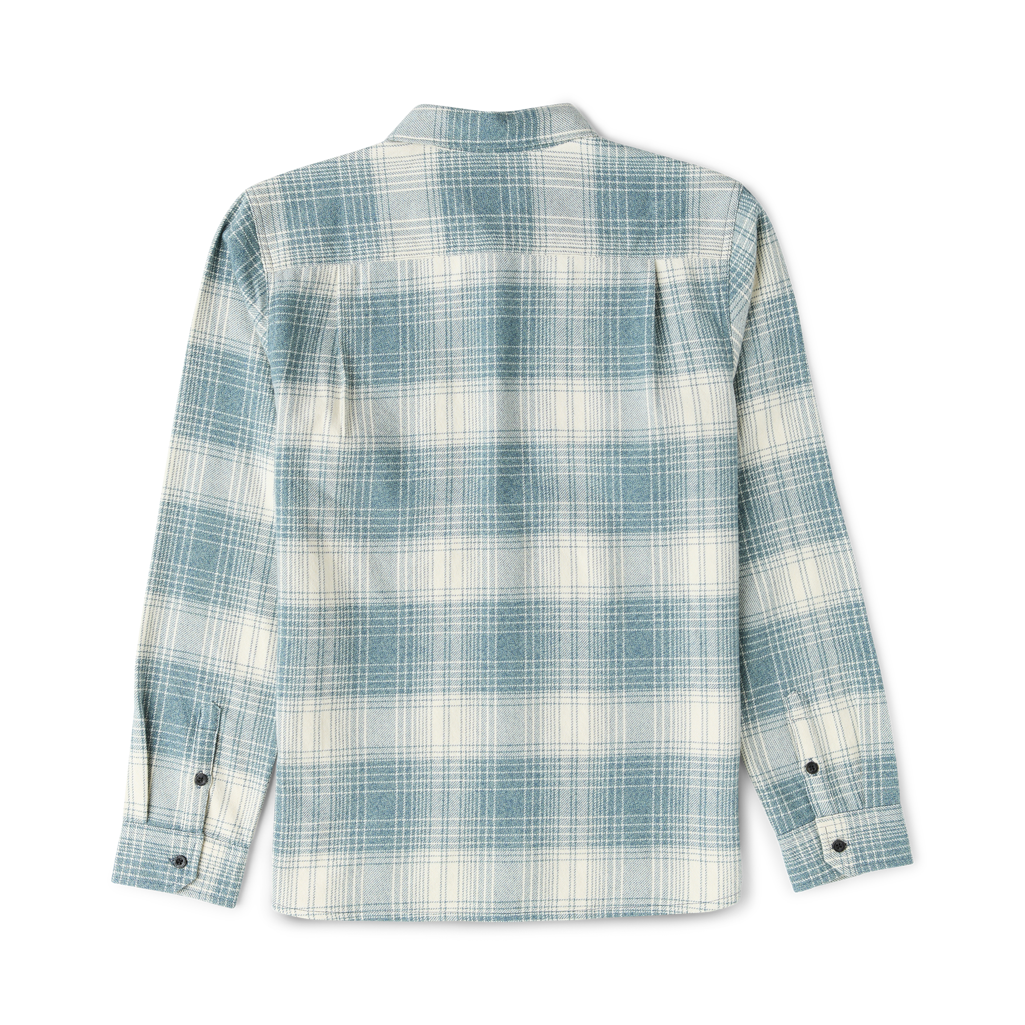 Crossroads Organic Cotton Flannel - Hazy Blau