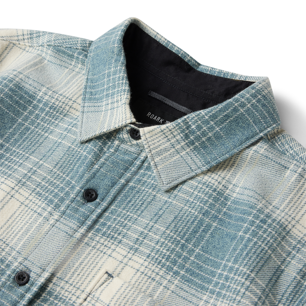 Crossroads Organic Cotton Flannel - Hazy Blau