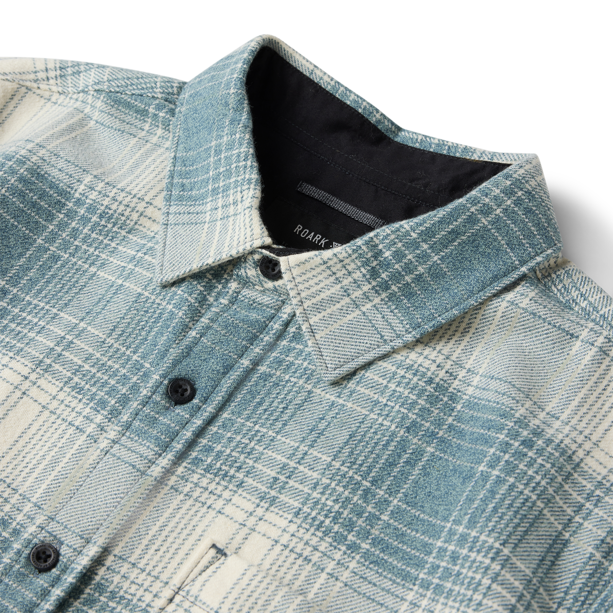 Crossroads Organic Cotton Flannel - Hazy Blau