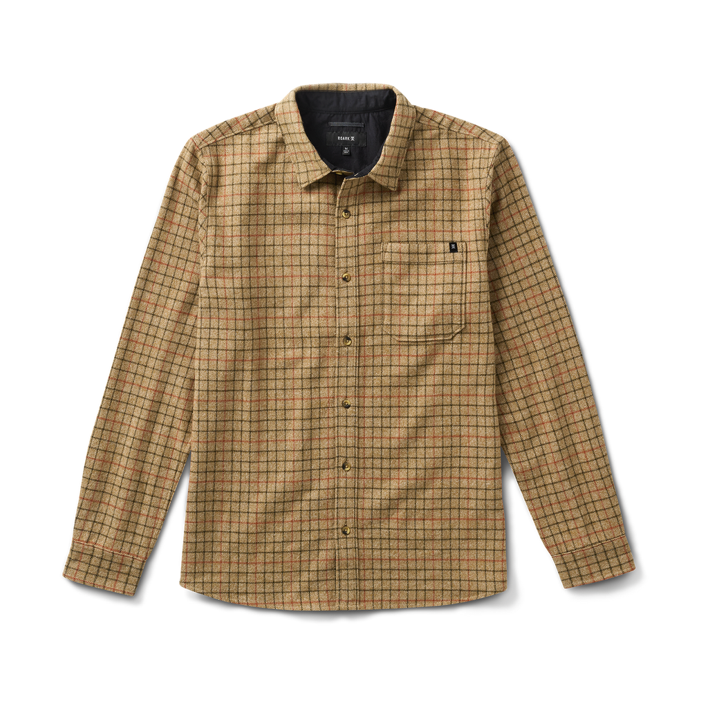 Crossroads Organic Cotton Flannel — Khaki