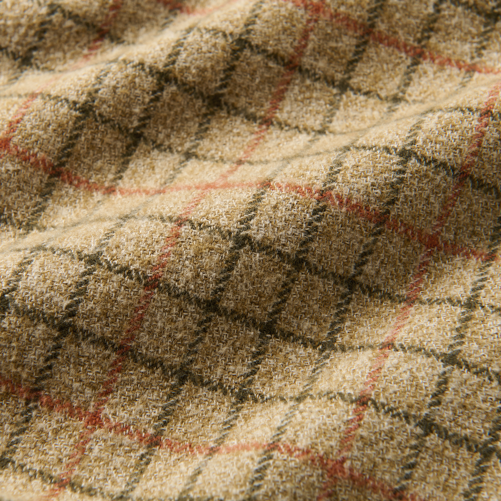 Crossroads Organic Cotton Flannel — Khaki