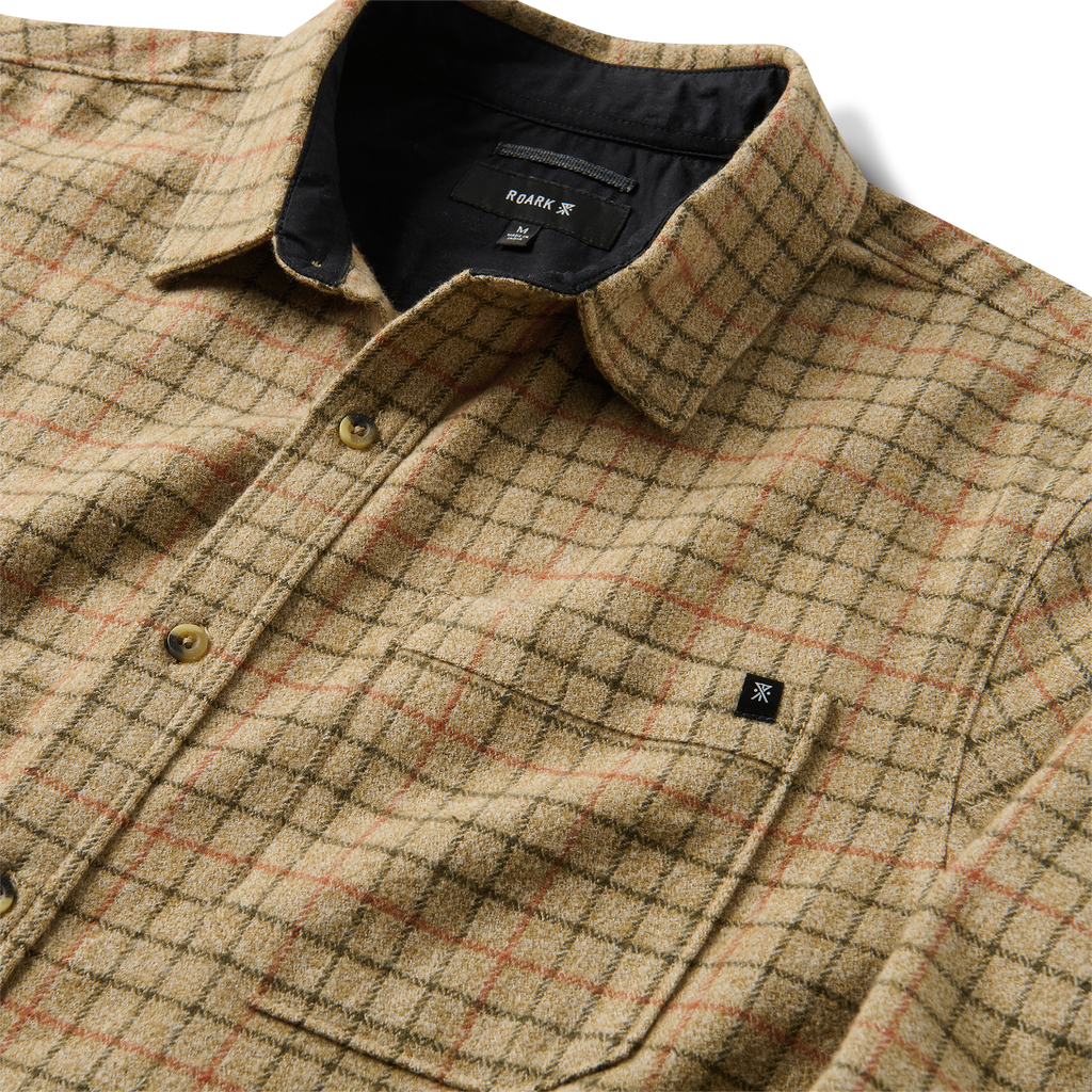 Crossroads Organic Cotton Flannel — Khaki