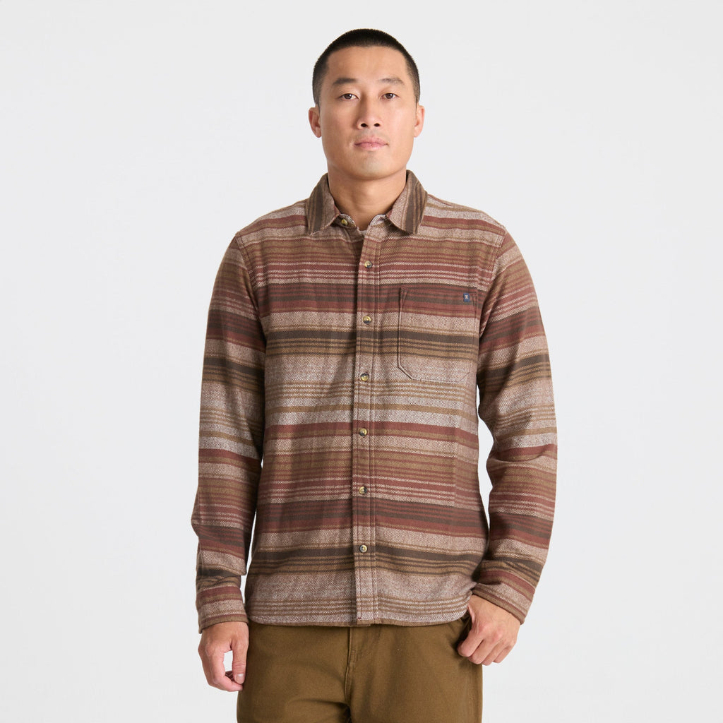 Crossroads Organic Cotton Flannel - Rot Clay