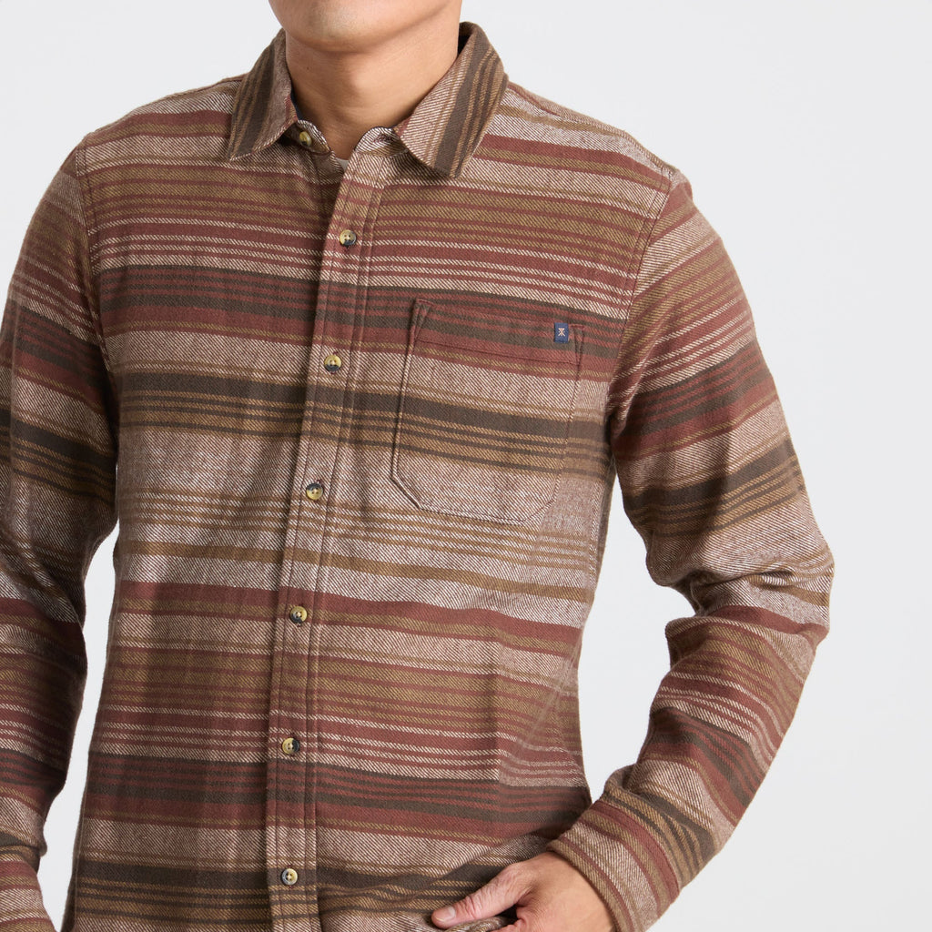 Crossroads Organic Cotton Flannel - Rot Clay