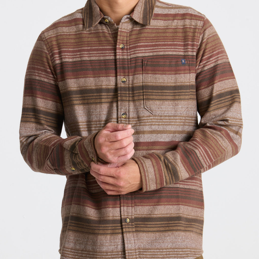 Crossroads Organic Cotton Flannel - Rot Clay
