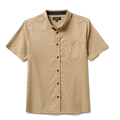 Scholar Stretch Organic Kurzarm Button Up Shirt - Fern