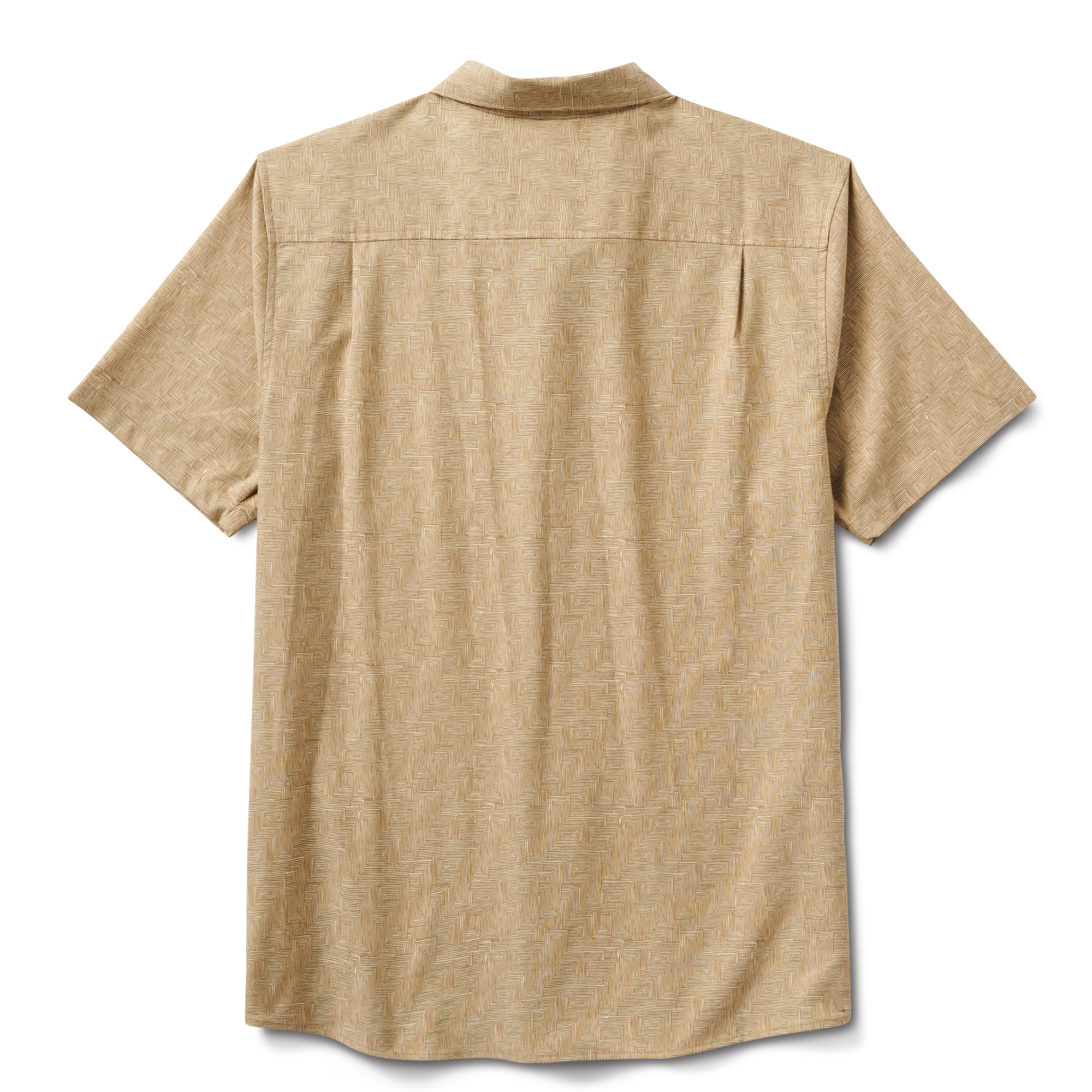 Scholar Stretch Organic Kurzarm Button Up Shirt - Fern