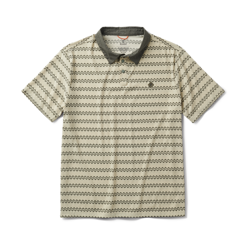 Bless Up Breathable Stretch Polo Shirt - Sand