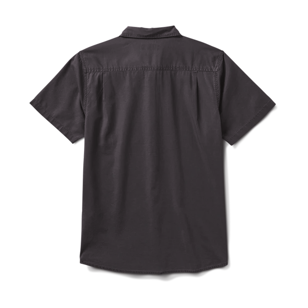 Made To Fade Kurzarm Button Up Shirt - Gewaschene Kohle