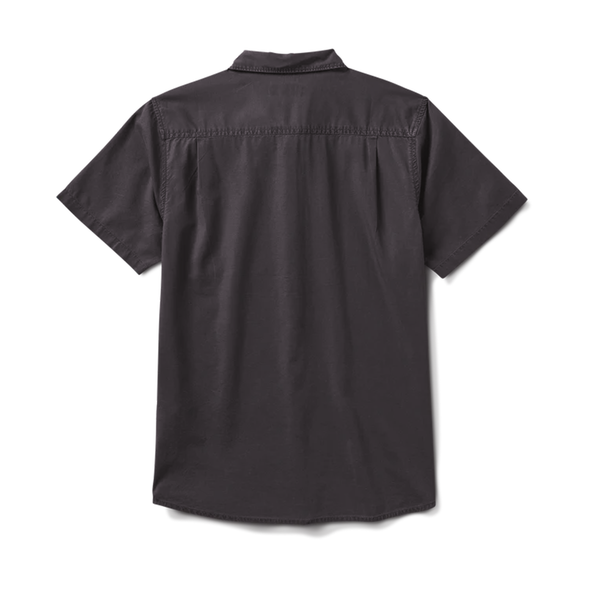 Made To Fade Kurzarm Button Up Shirt - Gewaschene Kohle
