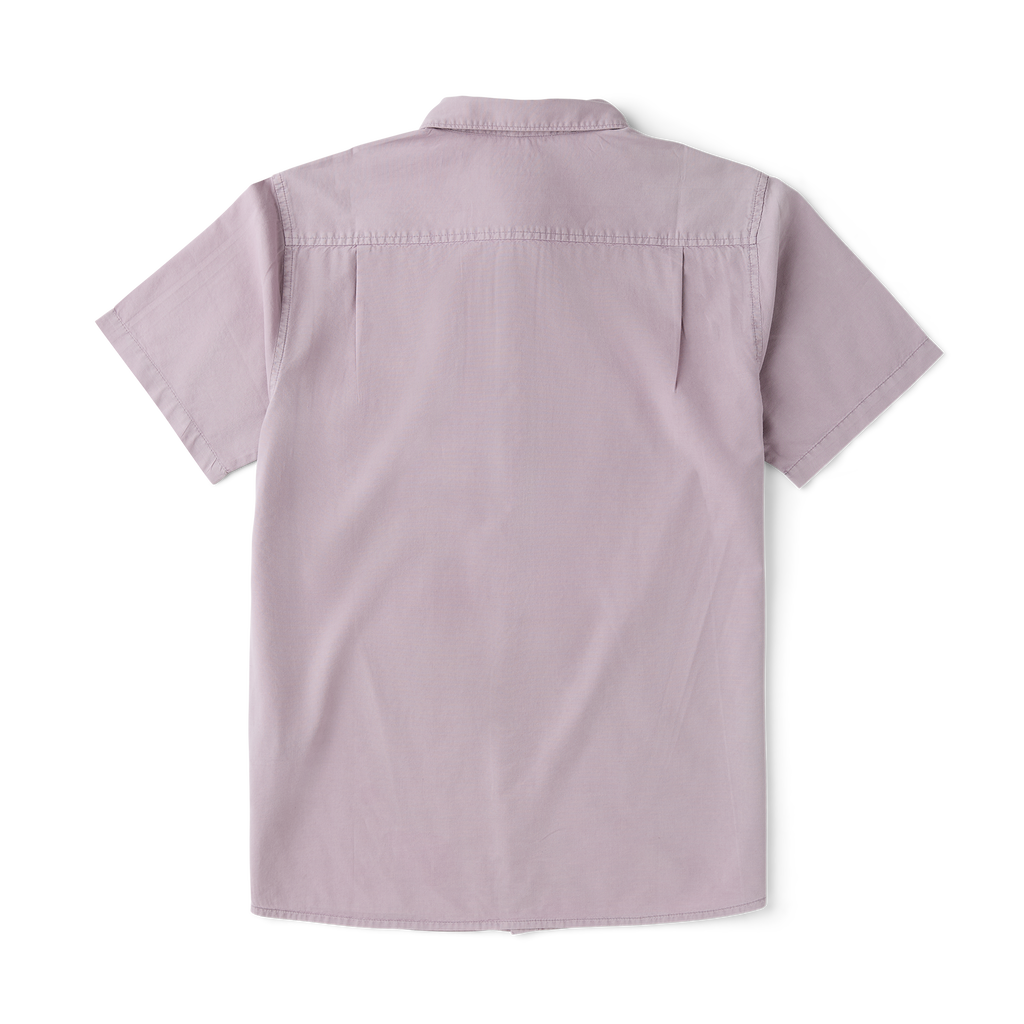 Made To Fade Kurzarm Button Up Shirt - Washed Dusty Lilac (Deutsche Ausgabe)