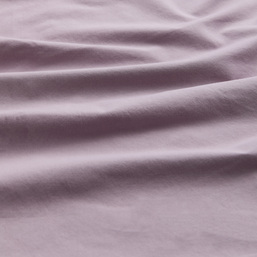 Made To Fade Kurzarm Button Up Shirt - Washed Dusty Lilac (Deutsche Ausgabe)