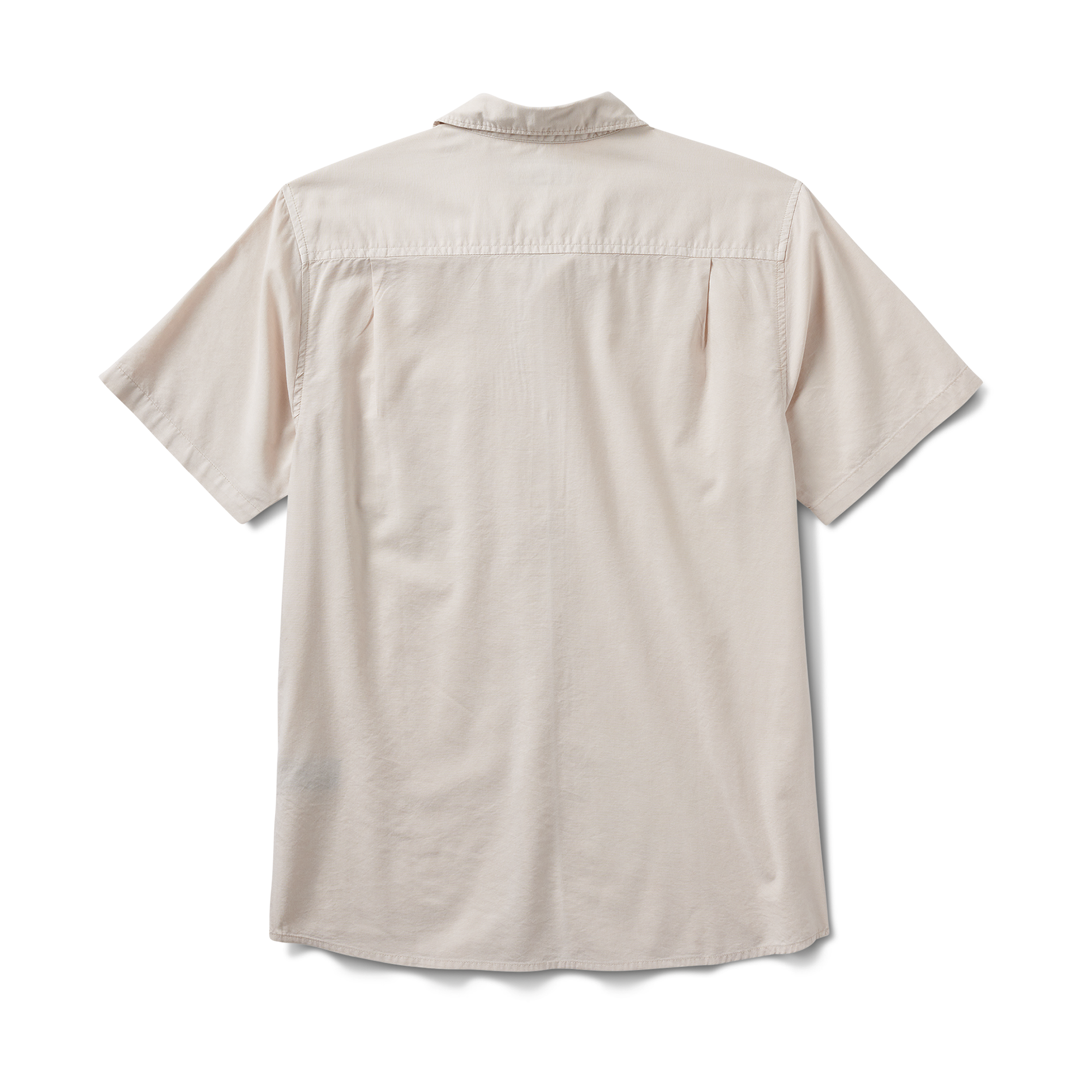 Made To Fade Kurzarm Button Up Shirt - Washed Bone (Deutsche Ausgabe)