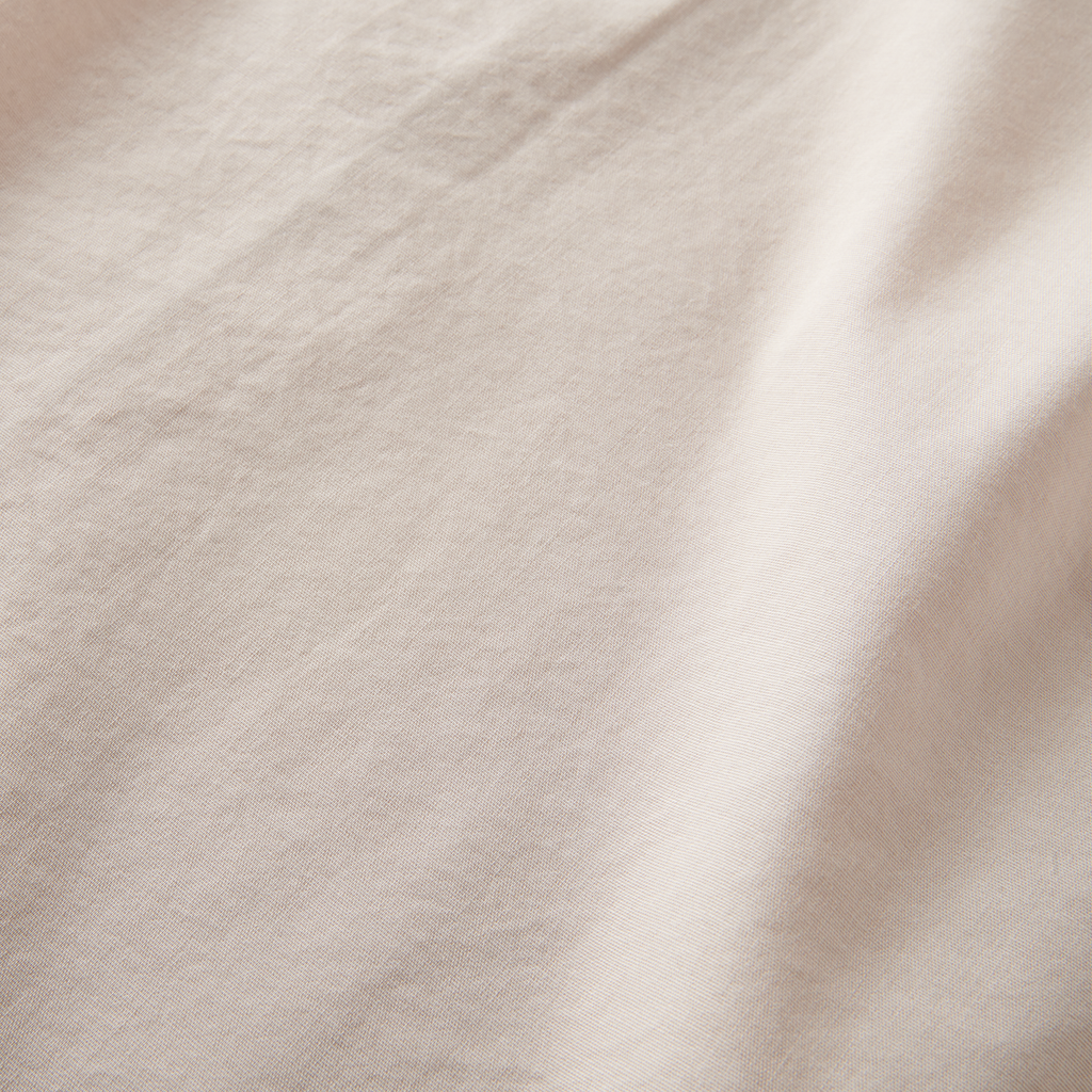 Made To Fade Kurzarm Button Up Shirt - Washed Bone (Deutsche Ausgabe)