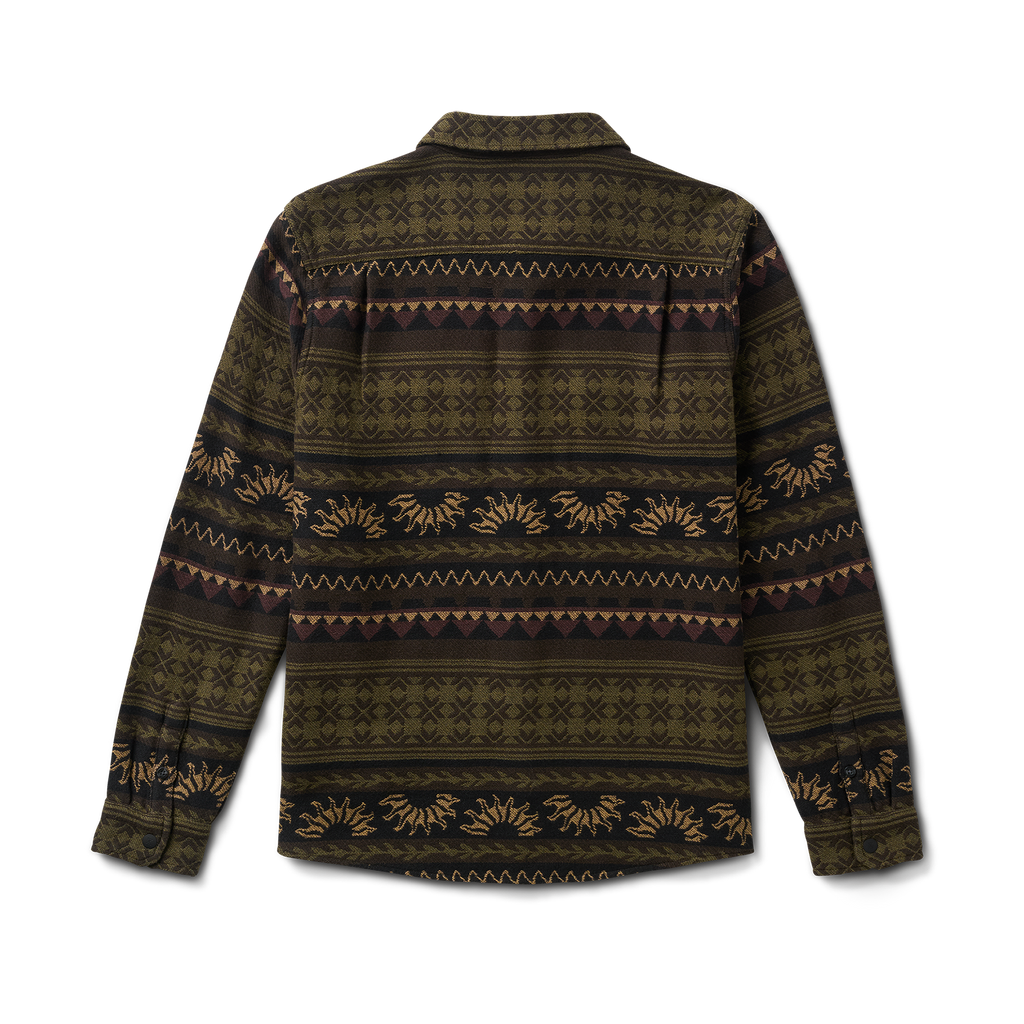 Nordsman Jacquard Flannel - Dunkles Militär