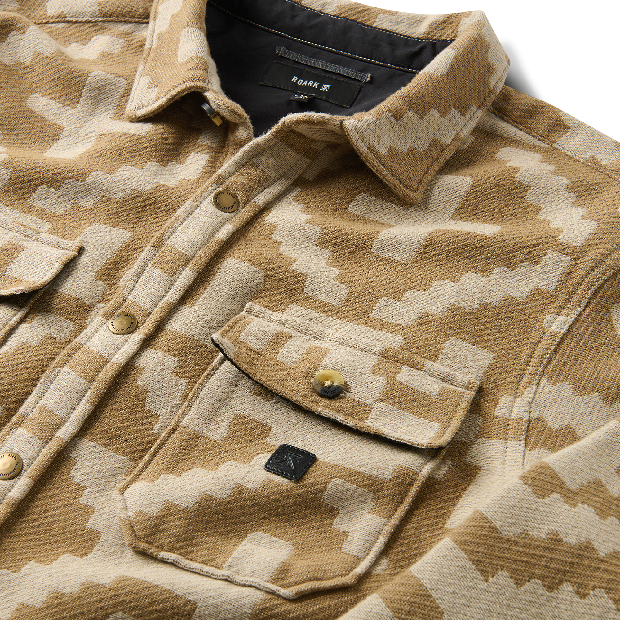 Nordsman Jacquard Flannel — Hellkhaki