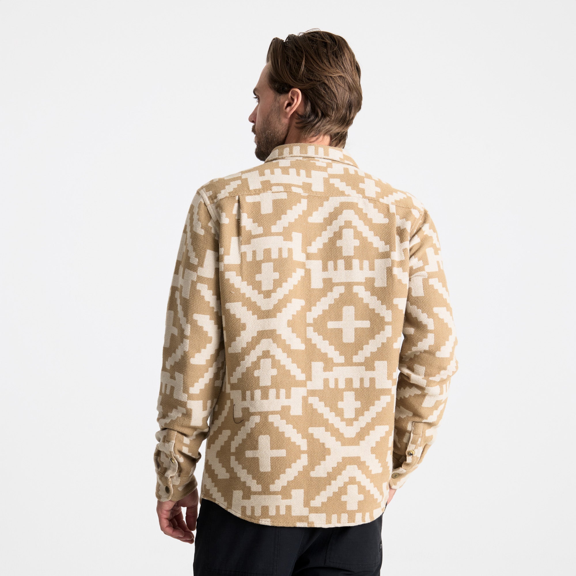 Nordsman Jacquard Flannel — Hellkhaki