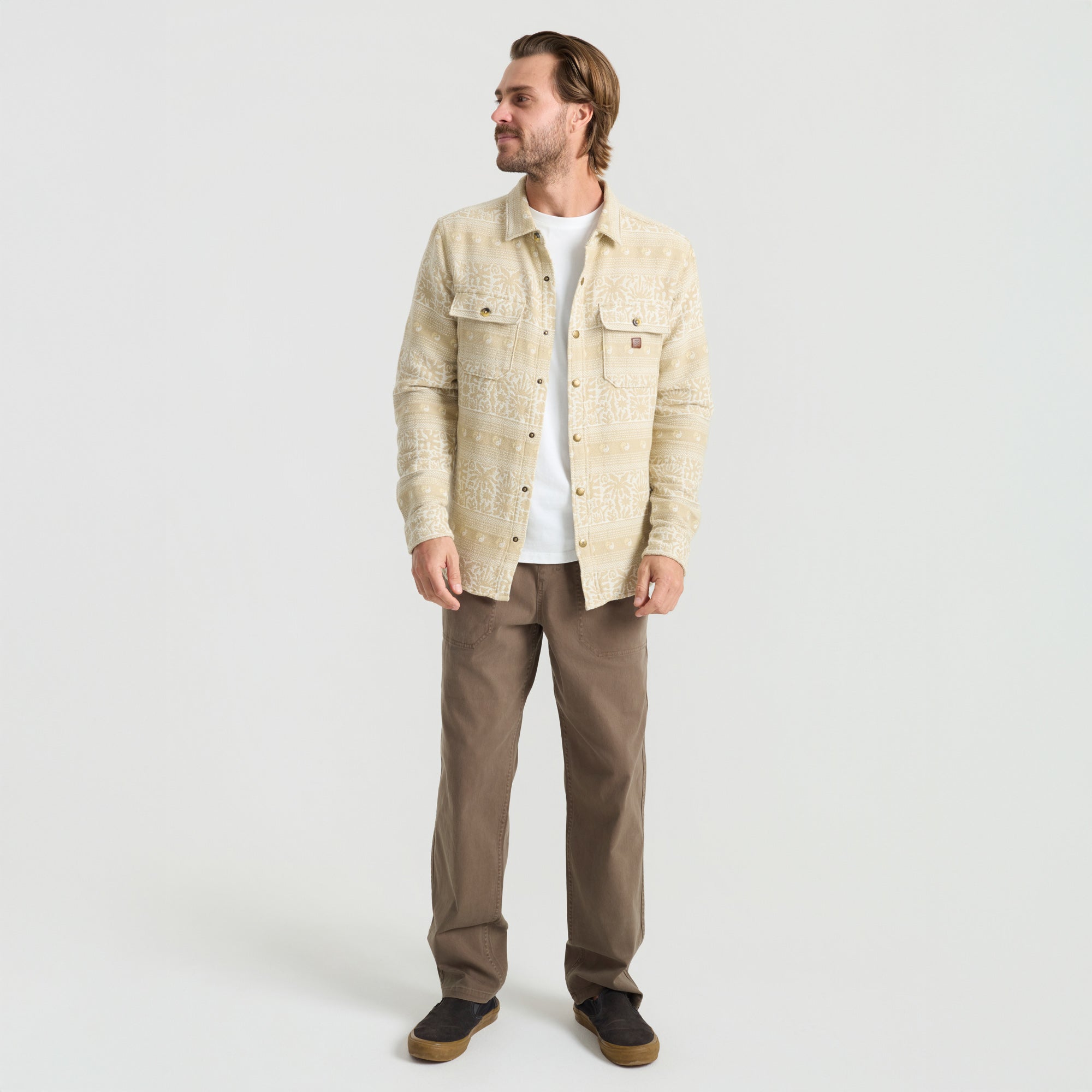 Nordsman Jacquard Flannel — Hafer