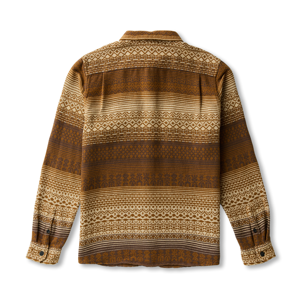 Nordsman Jacquard Langarm Flannel — Otter