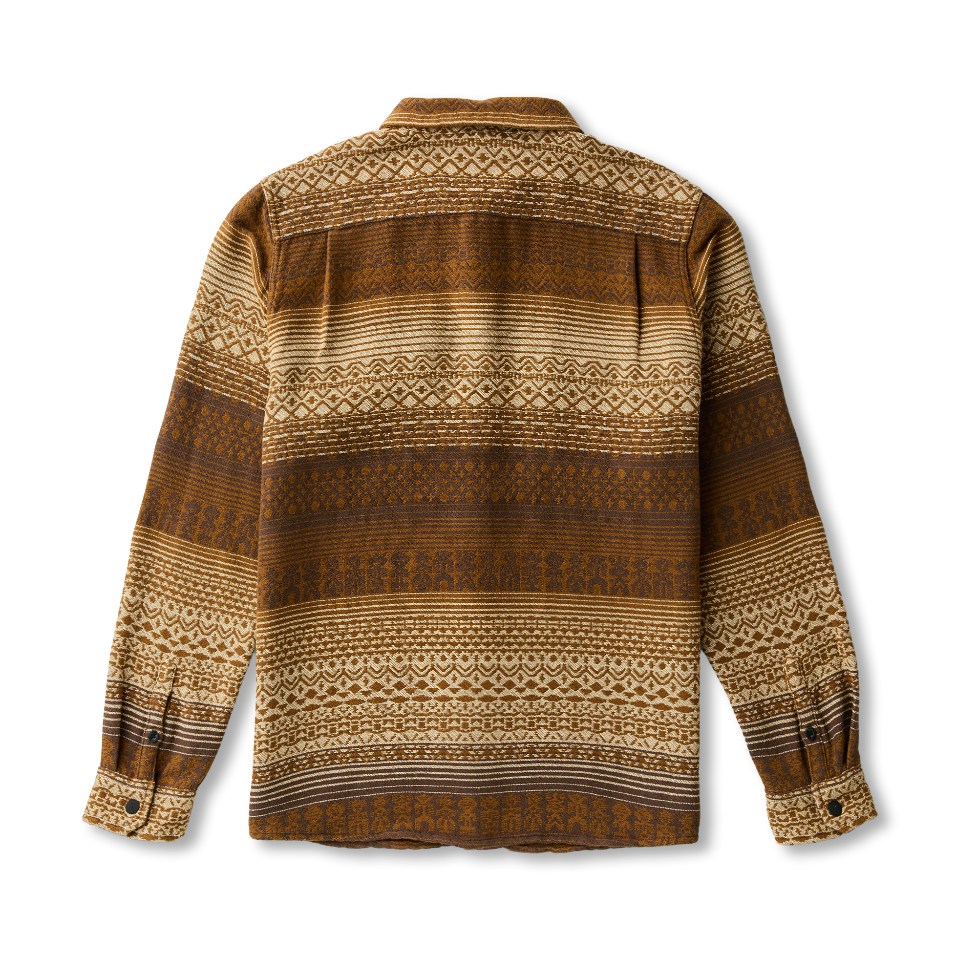 Nordsman Jacquard Langarm Flannel — Otter