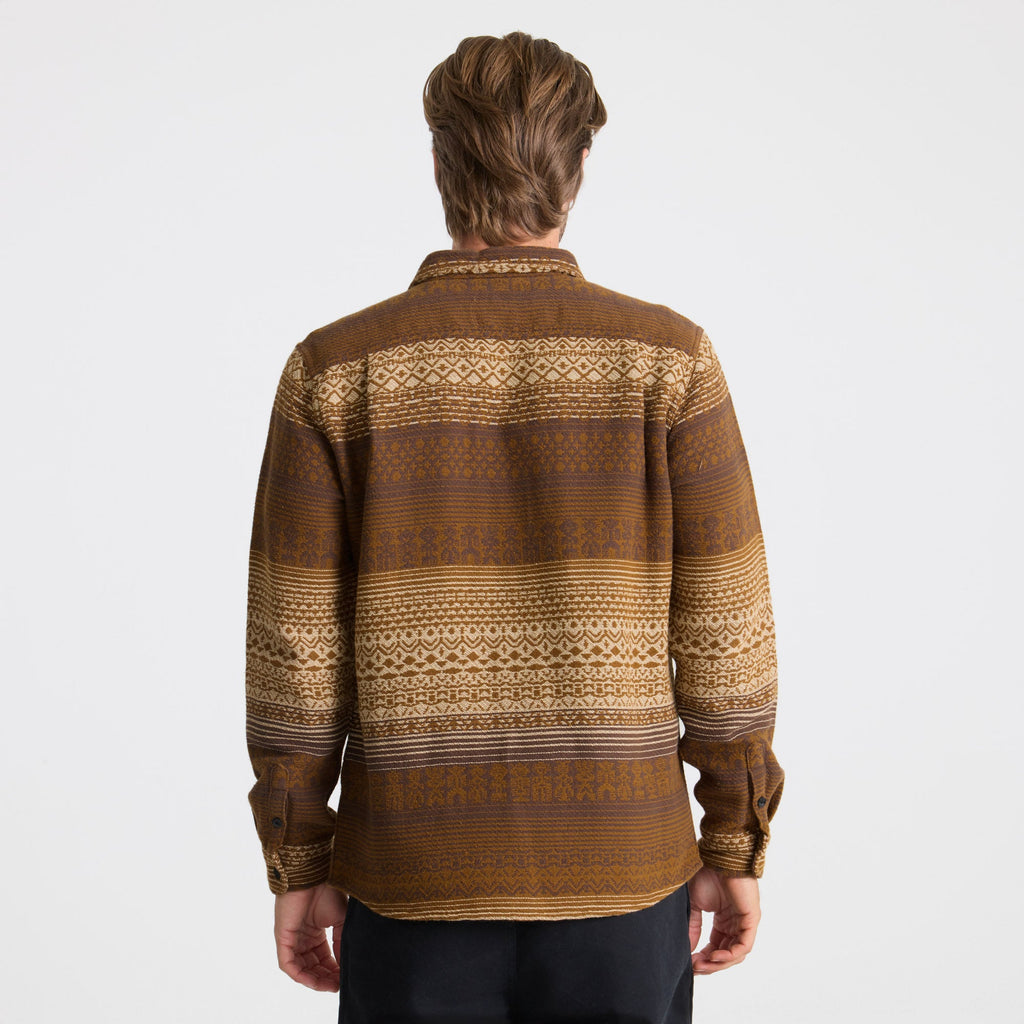 Nordsman Jacquard Langarm Flannel — Otter