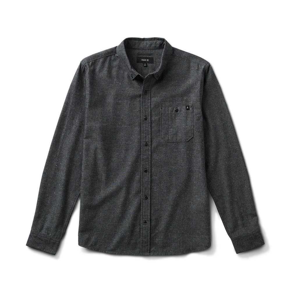 Chambray Button Up Shirt für Schwarz