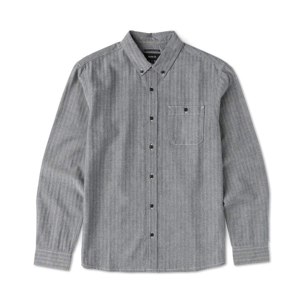 Chambray Button Up Shirt von Scholar - Indigo