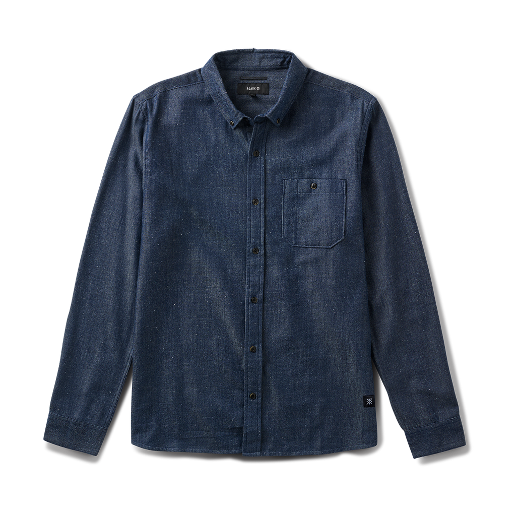 Chambray Button Up Shirt für Mid Indigo