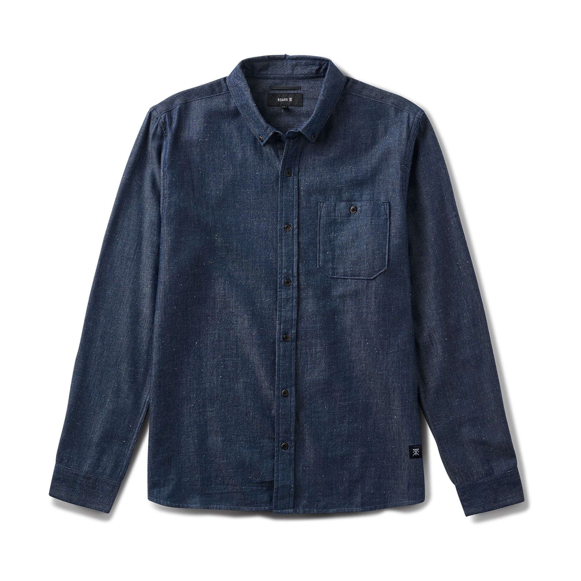 Chambray Button Up Shirt für Mid Indigo