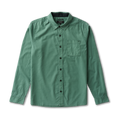 Made To Fade Langarm Button Up Shirt - Washed Schiefergrün (Deutsche Ausgabe)