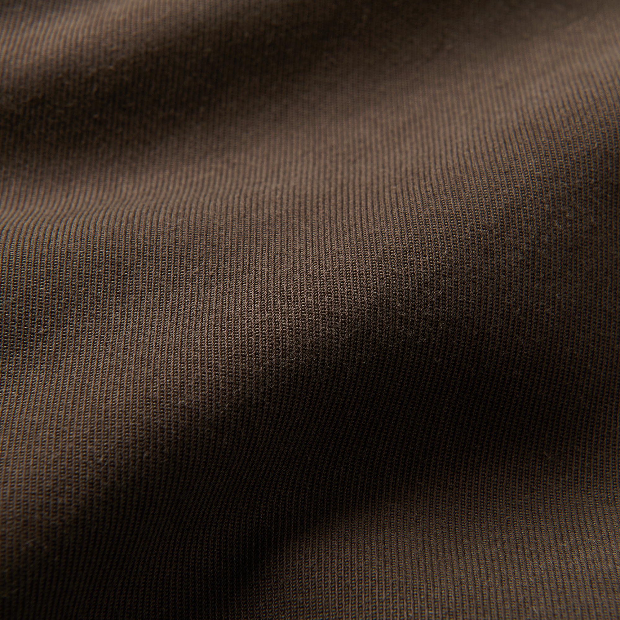 Auf dem Range Langarm Button Up Shirt - Dark Braun