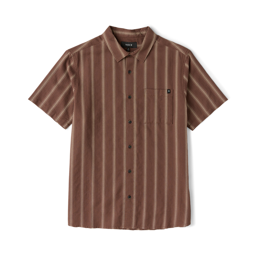 Crosswinds Button Up Shirt - Kokosbohne