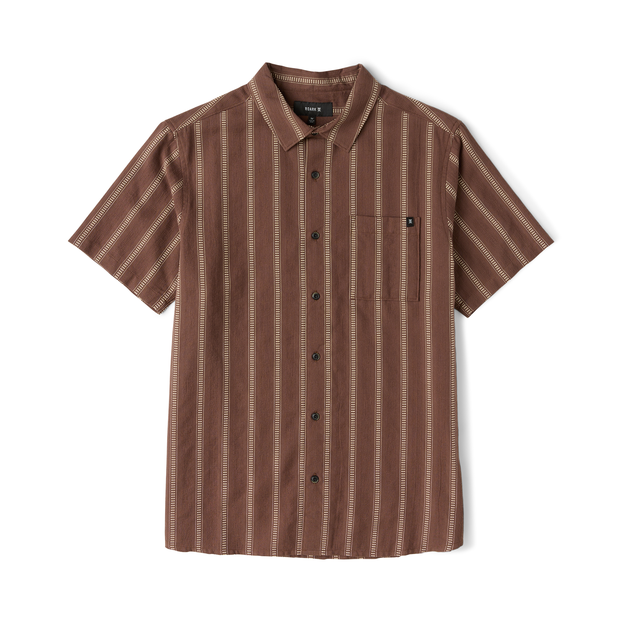 Crosswinds Button Up Shirt - Kokosbohne