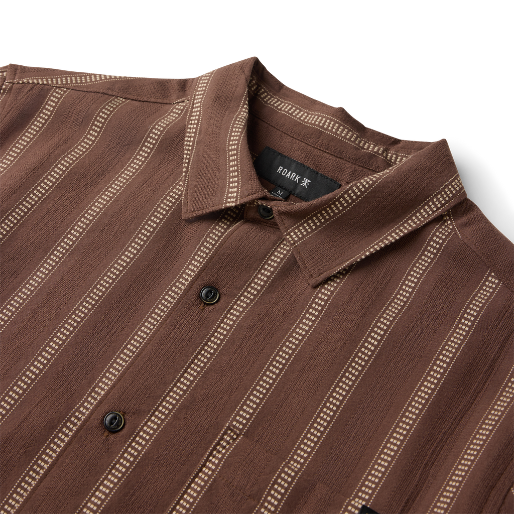 Crosswinds Button Up Shirt - Kokosbohne