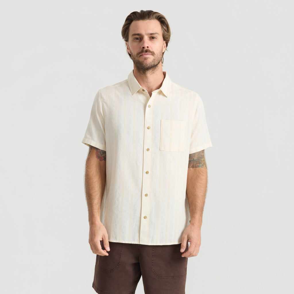 Crosswinds Button Up Shirt - Unbleached