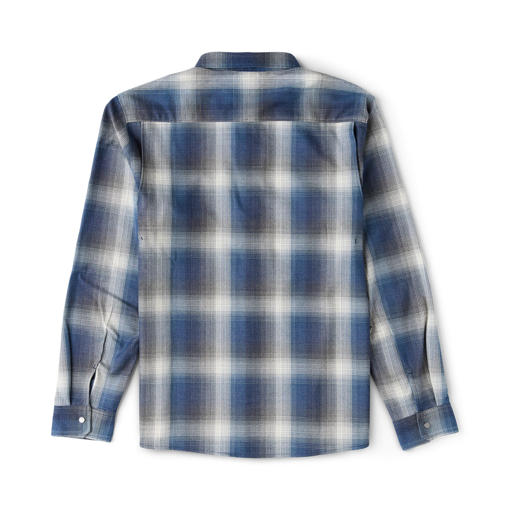 Diablo Langarm Flannel — Schiefergrau